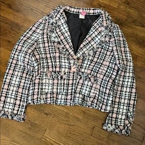 Trendy dressy/casual blazer jacket